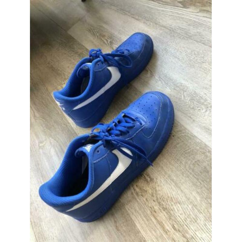 Nike Airforce 1 (blauw, donkerblauw) maat 45
