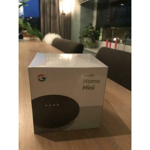 Google Home Mini (zwart) - nieuw in verpakking (sealed)