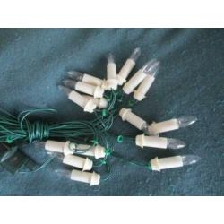 4x vintage kerstverlichting oa PHILIPS/ kerstboomlampjes