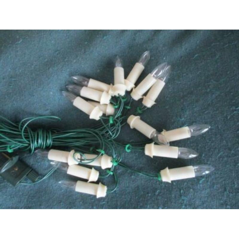 4x vintage kerstverlichting oa PHILIPS/ kerstboomlampjes