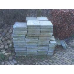 Gratis klinkers 10x10 en trottoirtegels 30x30