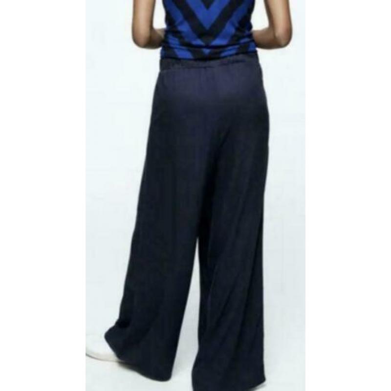 Armed Angels wijde broek S navy blauw nieuw