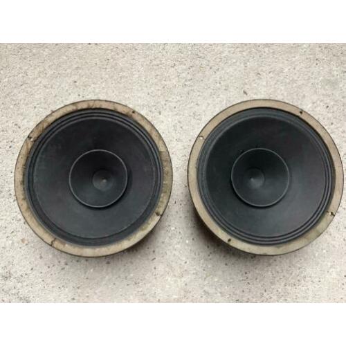 Paar Philips 9710M dubbele conus voor buizenversterker
