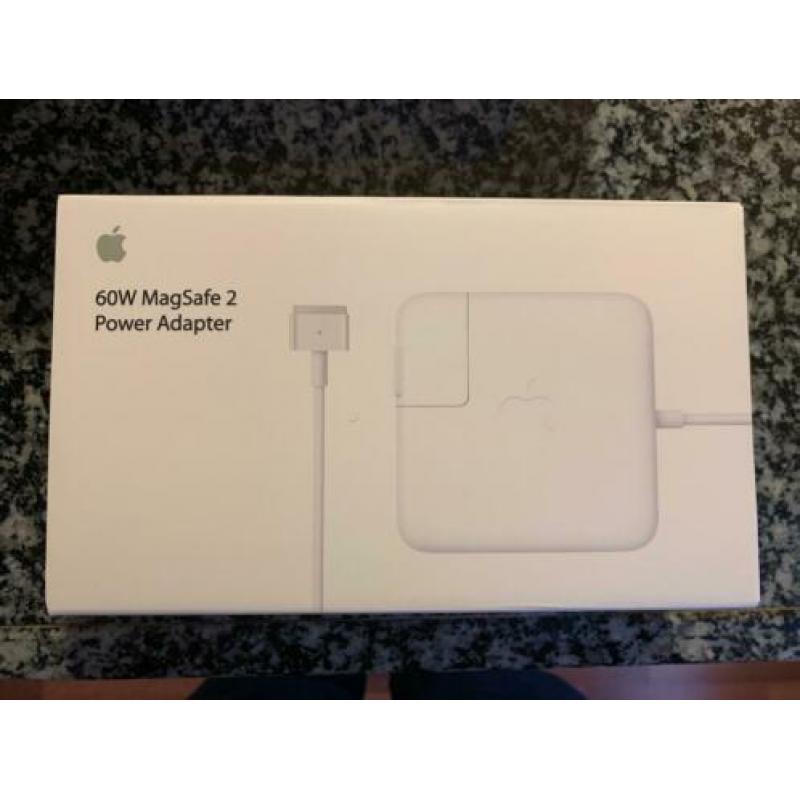Apple Magsafe 2 60W Macbook - NIEUW IN VERPAKKING ORIGINEEL