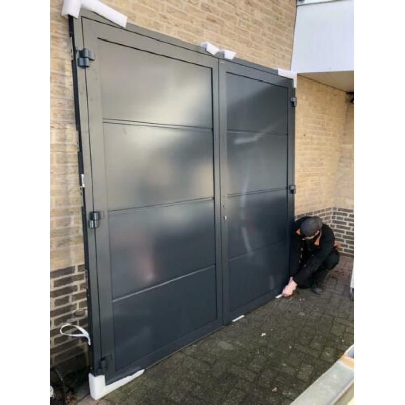Openslaande garagedeuren nieuw