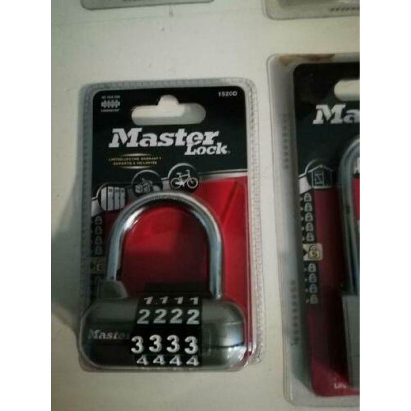 Master lock sloten