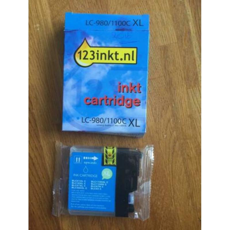 Cartridges: LC-980 verschillende kleuren