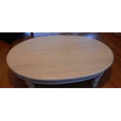fijne ovale salontafel