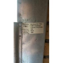 Hormann complete garagedeur creme wit