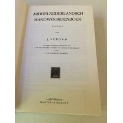MiddelNederlandsch Handwoordenboek