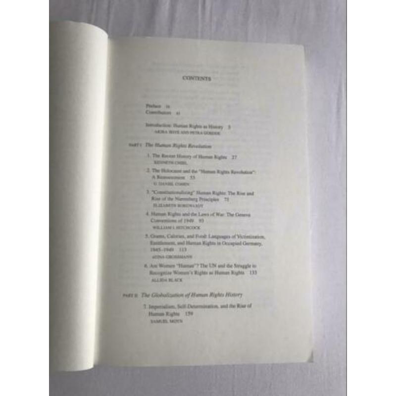 The Human Rights Revolution, an international history