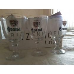 Brandbier stapelglazen