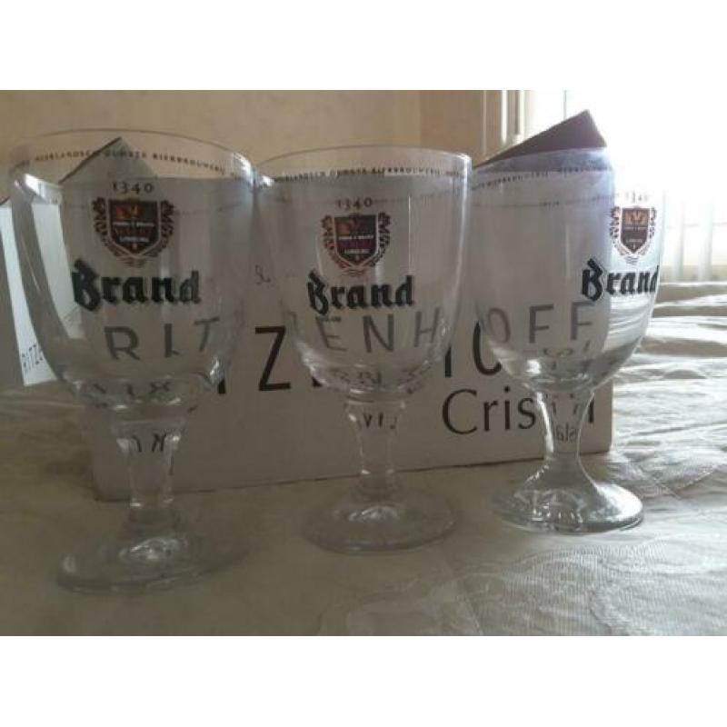 Brandbier stapelglazen
