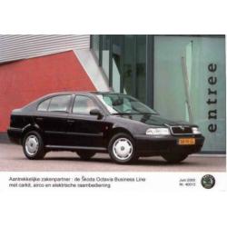 autofolder persfoto's Skoda Octavia, 2000