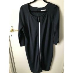 Sportief Angelle Milan jurk blauw & bies XL-42 *N.I.E.U.W.*