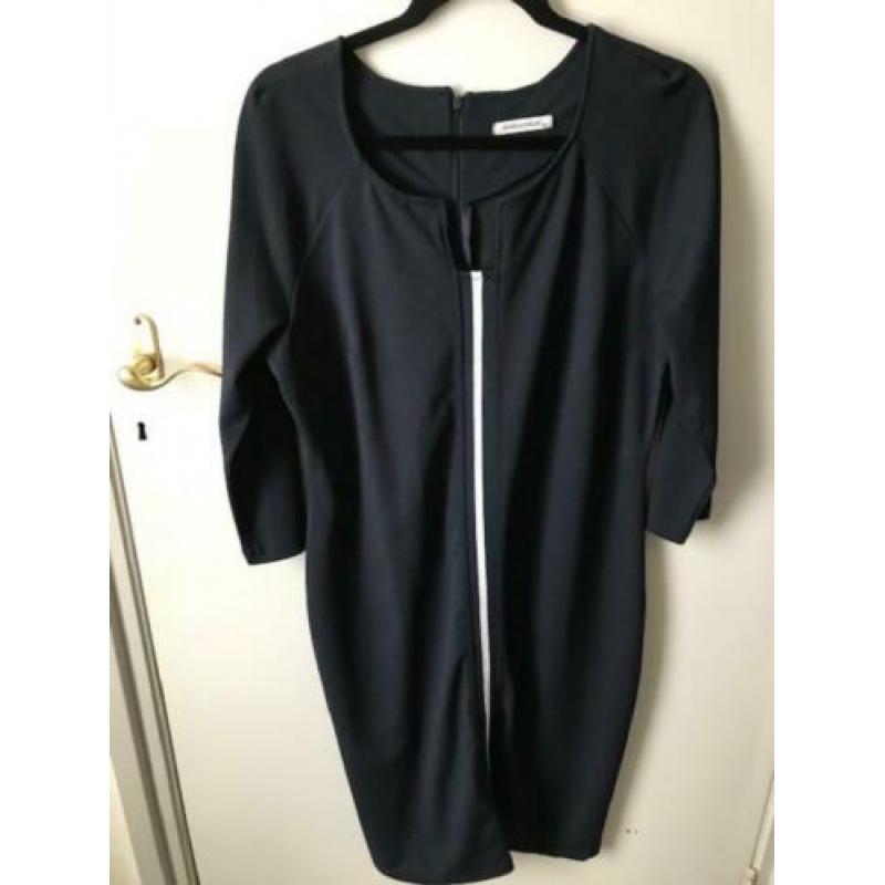 Sportief Angelle Milan jurk blauw & bies XL-42 *N.I.E.U.W.*