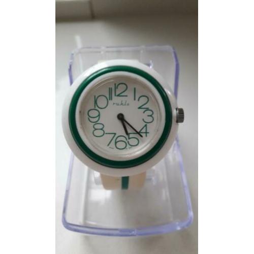 Uniek vintage Ruhla horloge
