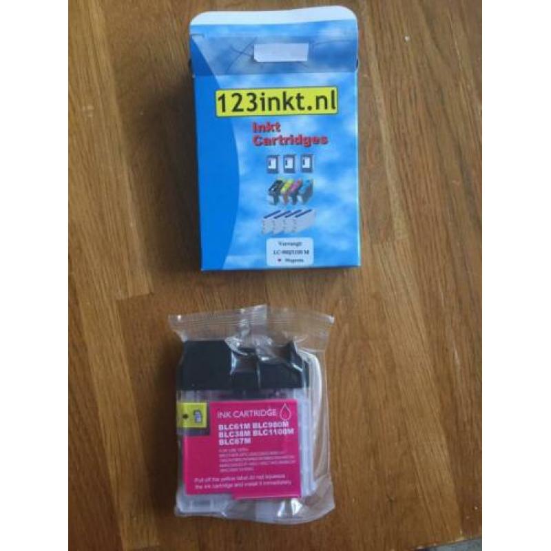 Cartridges: LC-980 verschillende kleuren