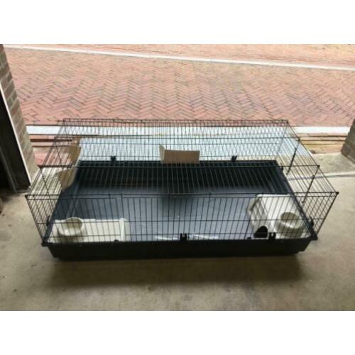 Konijnenkooi 140 cm nieuw