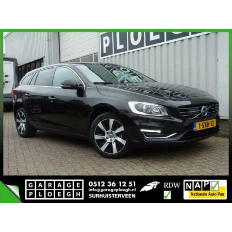 Volvo V60 2.4 D6 215pk *Incl* AWD Adapt.Cruise Nav Xen Leer+