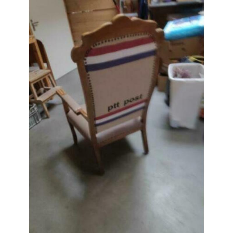 Ptt post stoel met logo