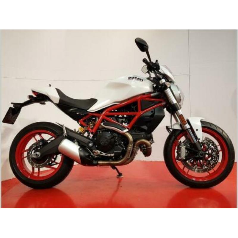 Ducati Monster 797 / M797 ABS als nieuw! Wit/rood (2017)