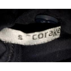 Corakemperman prachtige vest maat S zwart