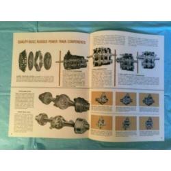 1964 Ford Super Duty Powered Trucks Brochure USA
