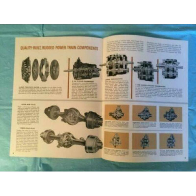 1964 Ford Super Duty Powered Trucks Brochure USA