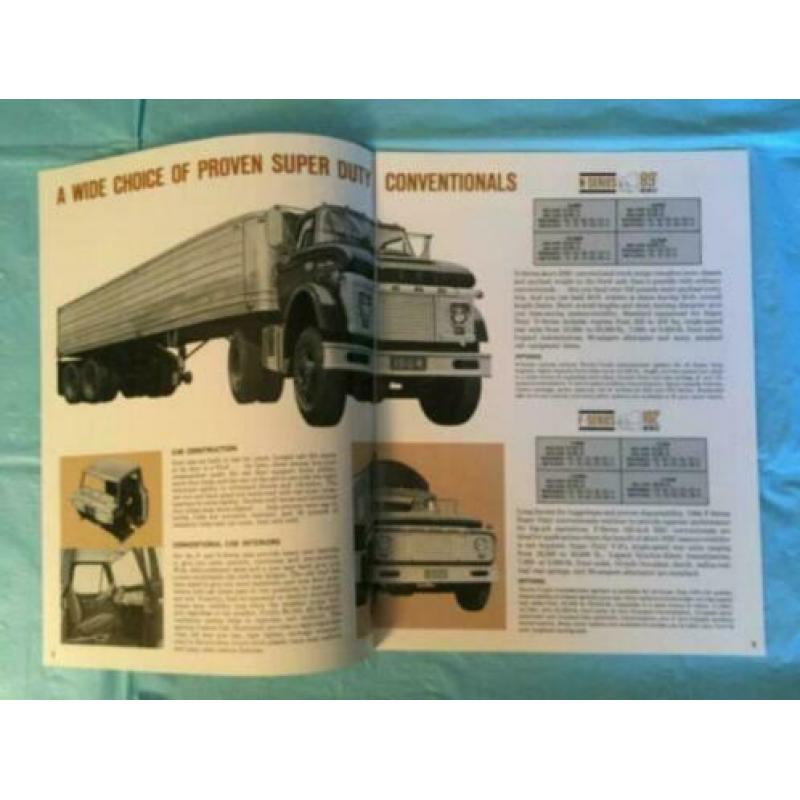 1964 Ford Super Duty Powered Trucks Brochure USA