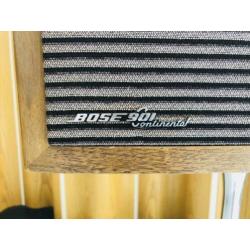 Bose 901 Continental Speakers + Equalizer GEREVISEERD