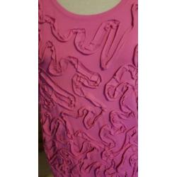 Mooie zgan LINNEN colbert en shirt Laura di SARPI MAAT 46