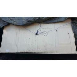 Hormann complete garagedeur creme wit