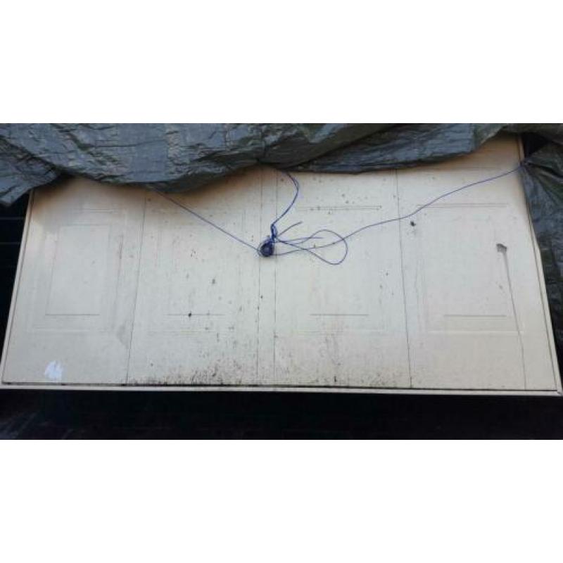 Hormann complete garagedeur creme wit