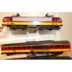 Lima NMBS - NS - Benelux E-treinstel “1186”, 6-delig, 3-rail