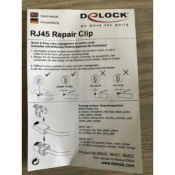 RJ45 repair clip (4 stuks)