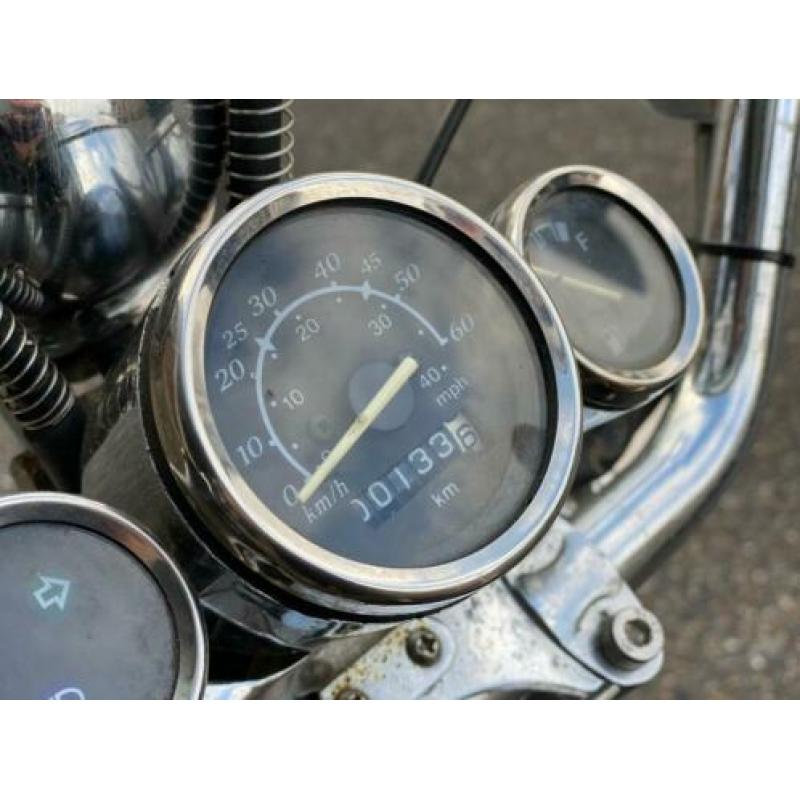 Retro scooter (snor) hele nette staat nog maar 133km