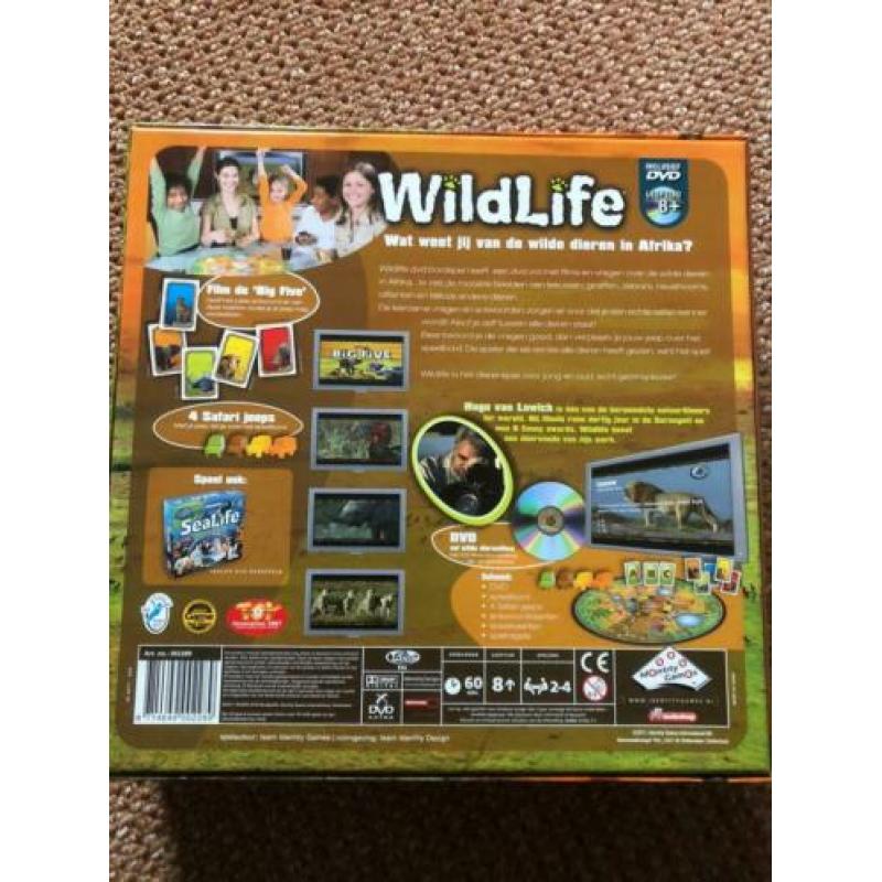 Sealife en Wildlife spellen met DVD