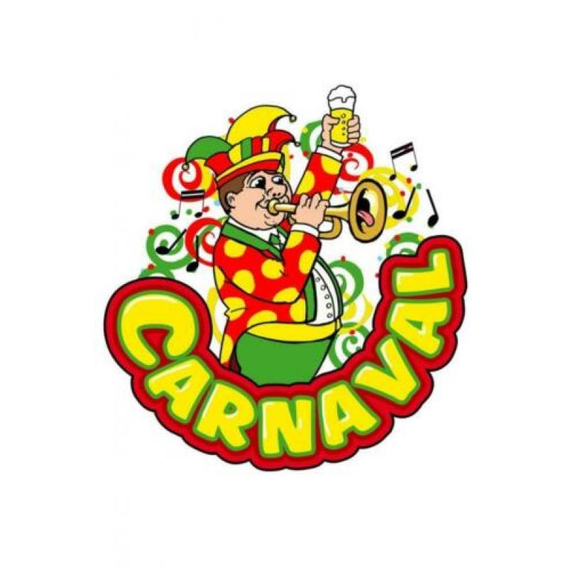 Carnavals versieringen, raamdeco's en ook brandvertragende.