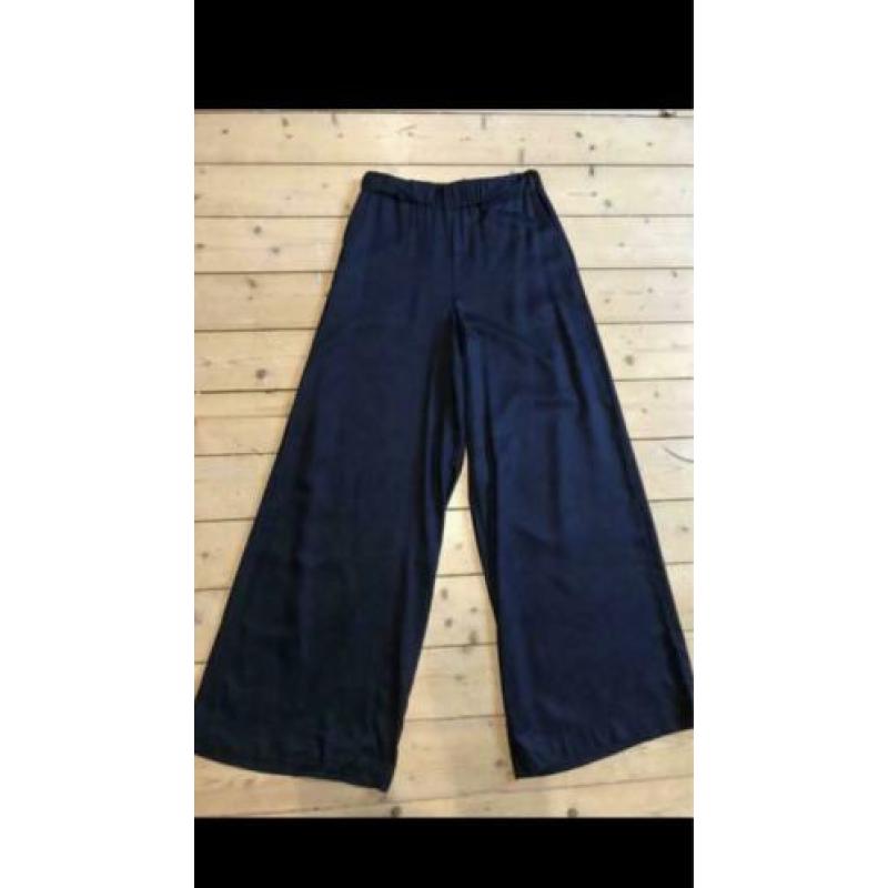 Armed Angels wijde broek S navy blauw nieuw