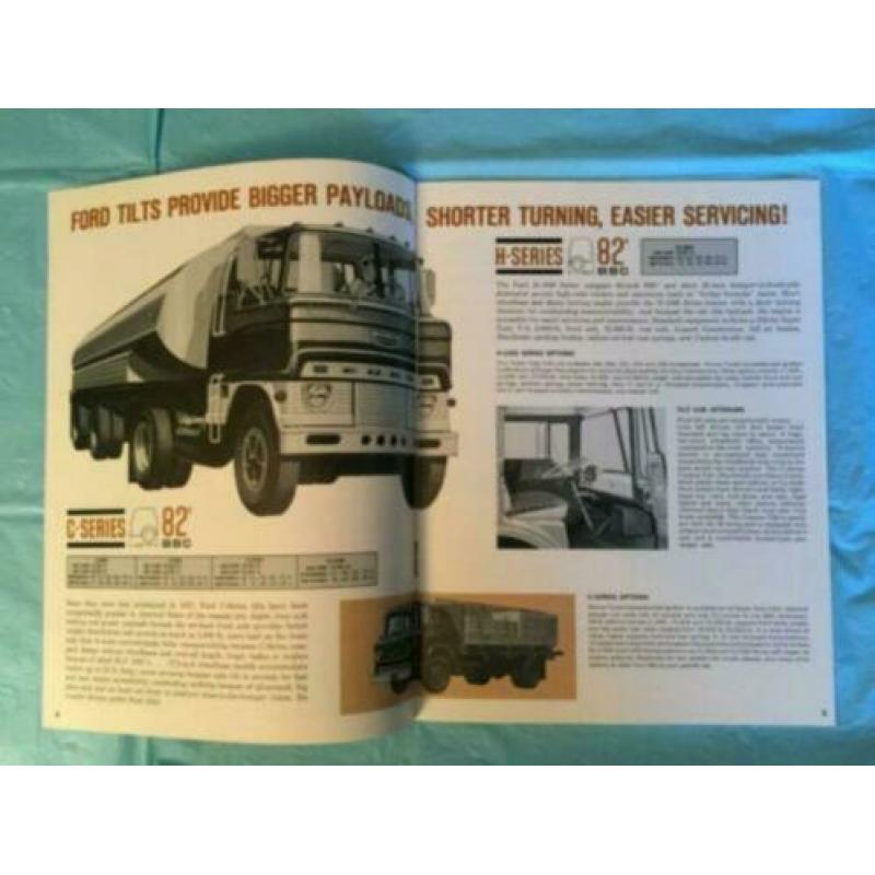 1964 Ford Super Duty Powered Trucks Brochure USA