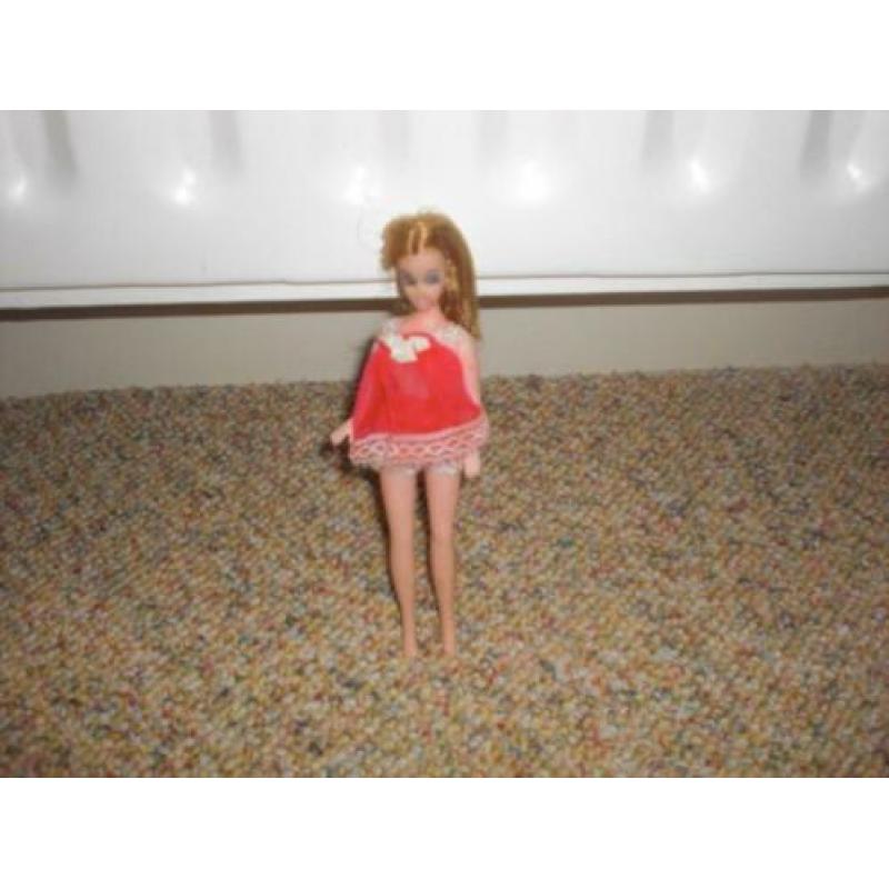 vintage kleine barbie popjes per foto