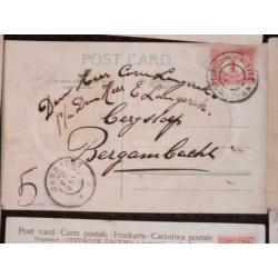 Bergambacht fam. Langerak . Album met 72 kaarten rond 1900