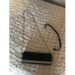 Zwarte clutch