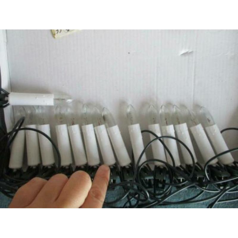 4x vintage kerstverlichting oa PHILIPS/ kerstboomlampjes