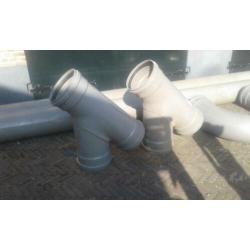 pvc hulp stukken rond 31,5 cm ( bochten en spruitstukken )