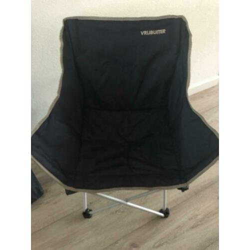 Campingstoelen 2x van Vrijbuiter, inklapbaar