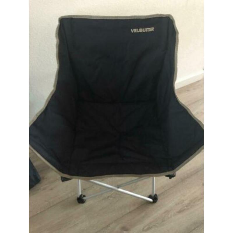 Campingstoelen 2x van Vrijbuiter, inklapbaar