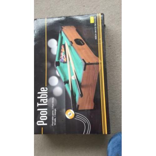 Mini pooltable