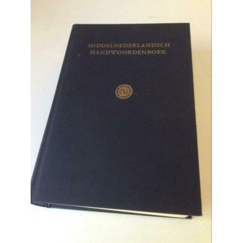 MiddelNederlandsch Handwoordenboek